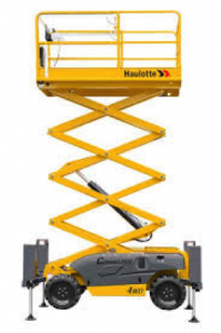 Extensive range of scissor lifts, boom lifts and telehandlers